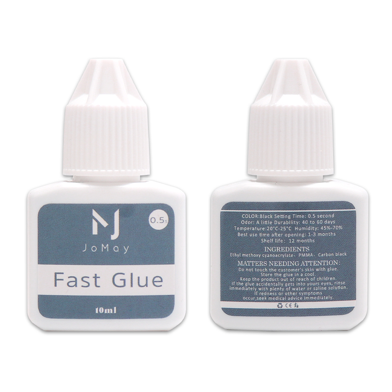 Sensitive Lash Glue - JOMAY Wimpernverlängerungskleber 10ml 0,5S Superschnell trocknend,