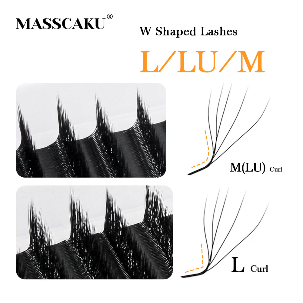 Eyelash Extension Yy - MASSCAKU L LU M Curl Wimpernverlängerung