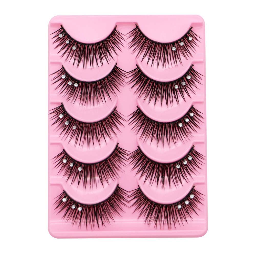 Eyelash Extension For Big Eyes - Pailletten-Dicke Kreuzwimpern Augen-Make-up-Tool Große Augen Wimpernverlängerung