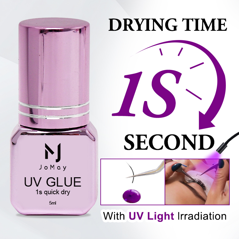 Sensitive Lash Glue - TPO-FREIER 5ml UV-Wimpernverlängerungskleber 1S Schnelltrocknend Starker
