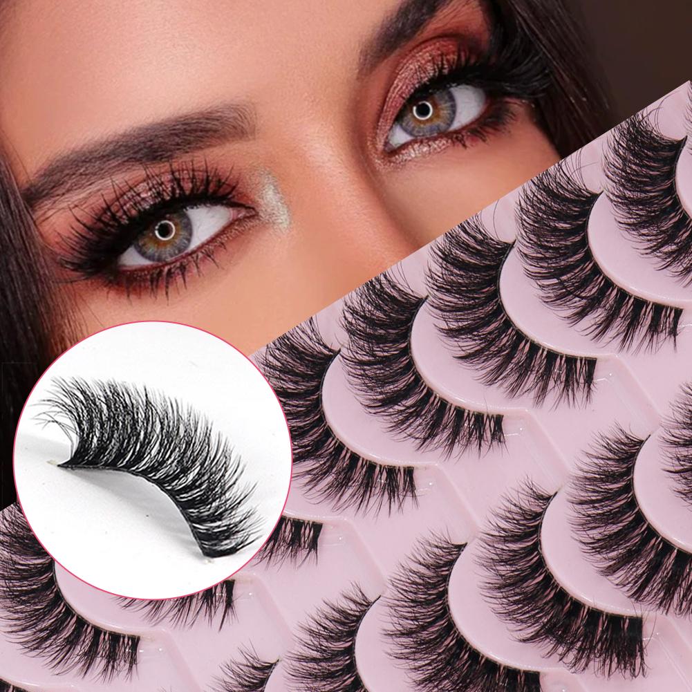 Eyelash Extension For Big Eyes - Voluminöse künstliche Wimpern im Fuchs- und