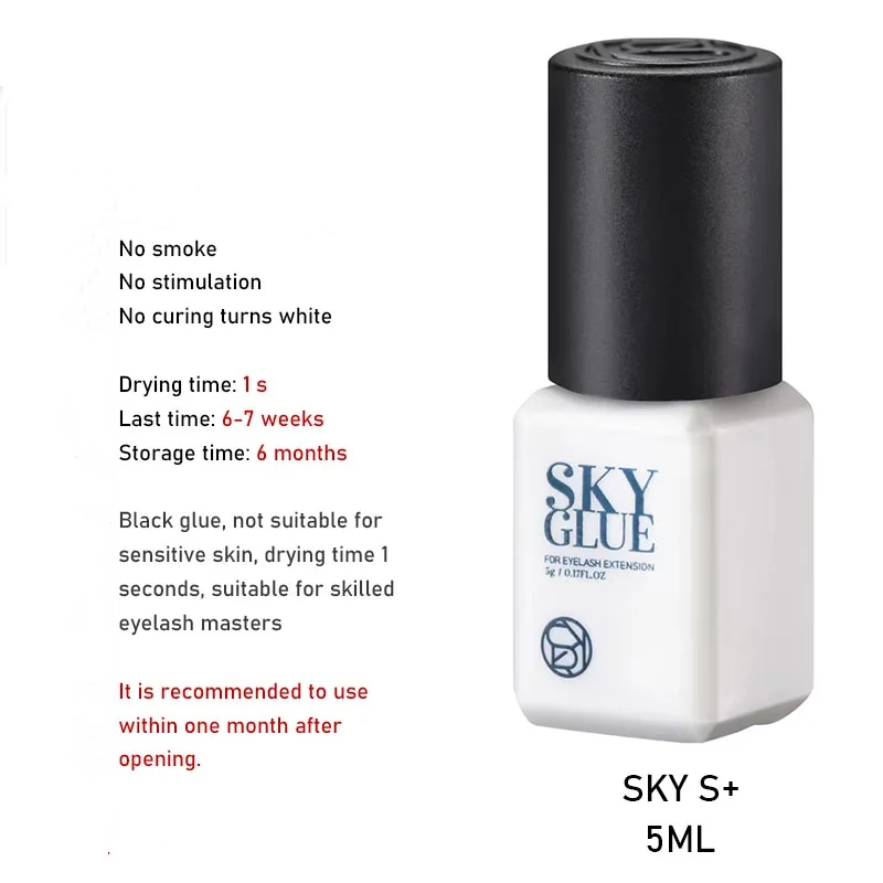 5/10 Stück Sky Glue S Plus Typ – Eyelash Extension Korean Style Bewertung und Preis