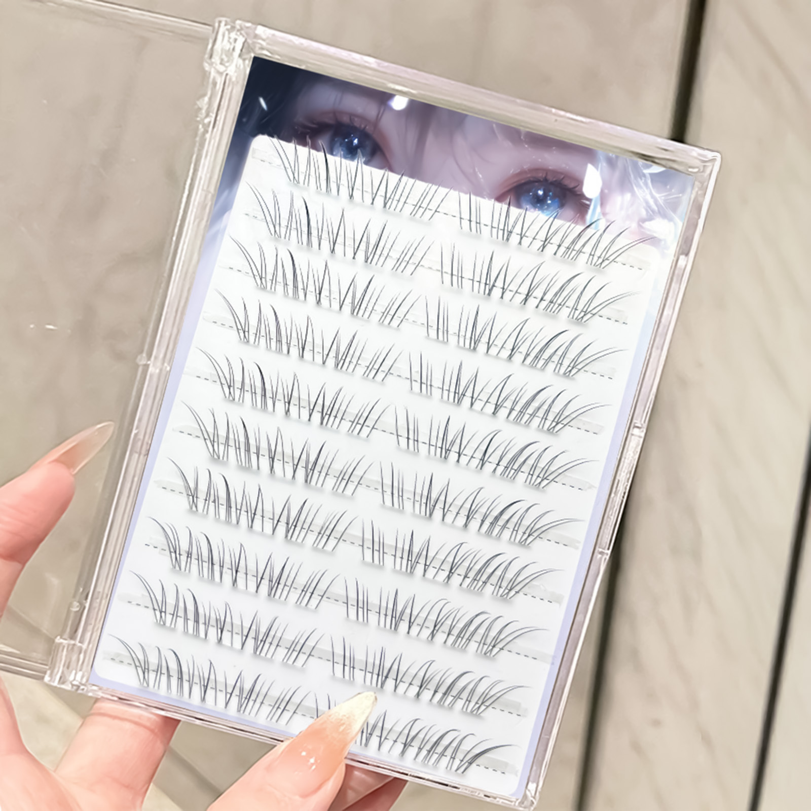 Künstliche Wimpern im koreanis – Eyelash Extension Korean Style Bewertung und Preis