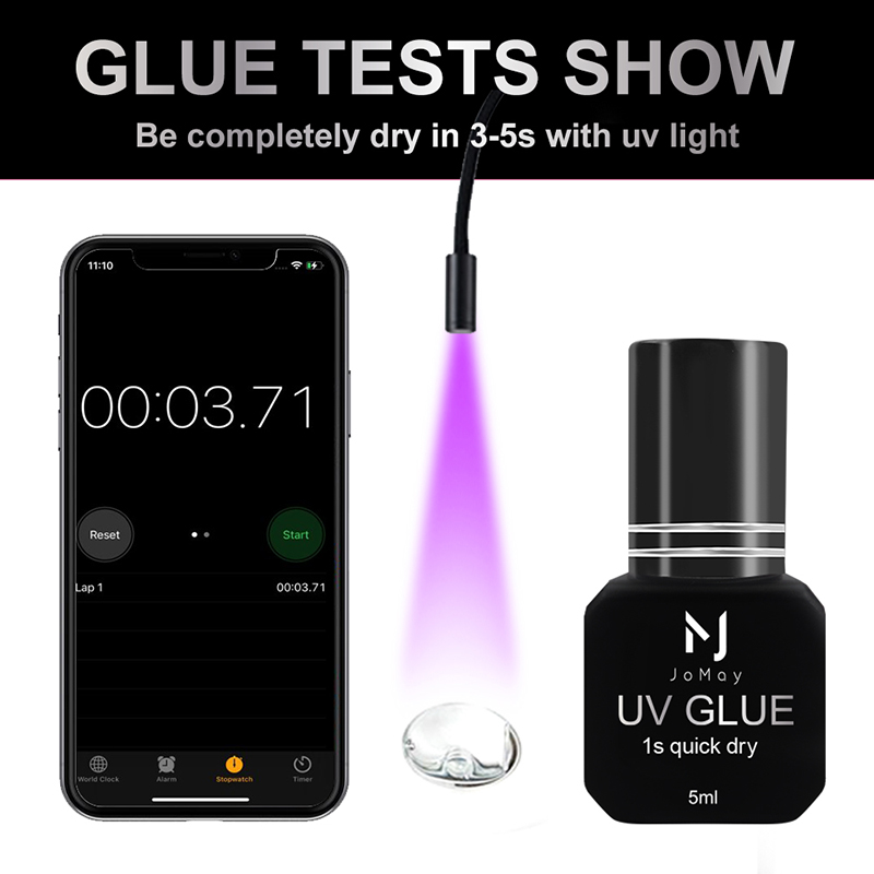JOMAY 5 ml UV-Kleber für Wimpe – Sensitive Lash Glue Bewertung und Preis
