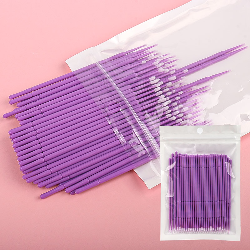 100 Teile/beutel Bambus Wimper – Eyelash Extension Double Lash Bewertung und Preis