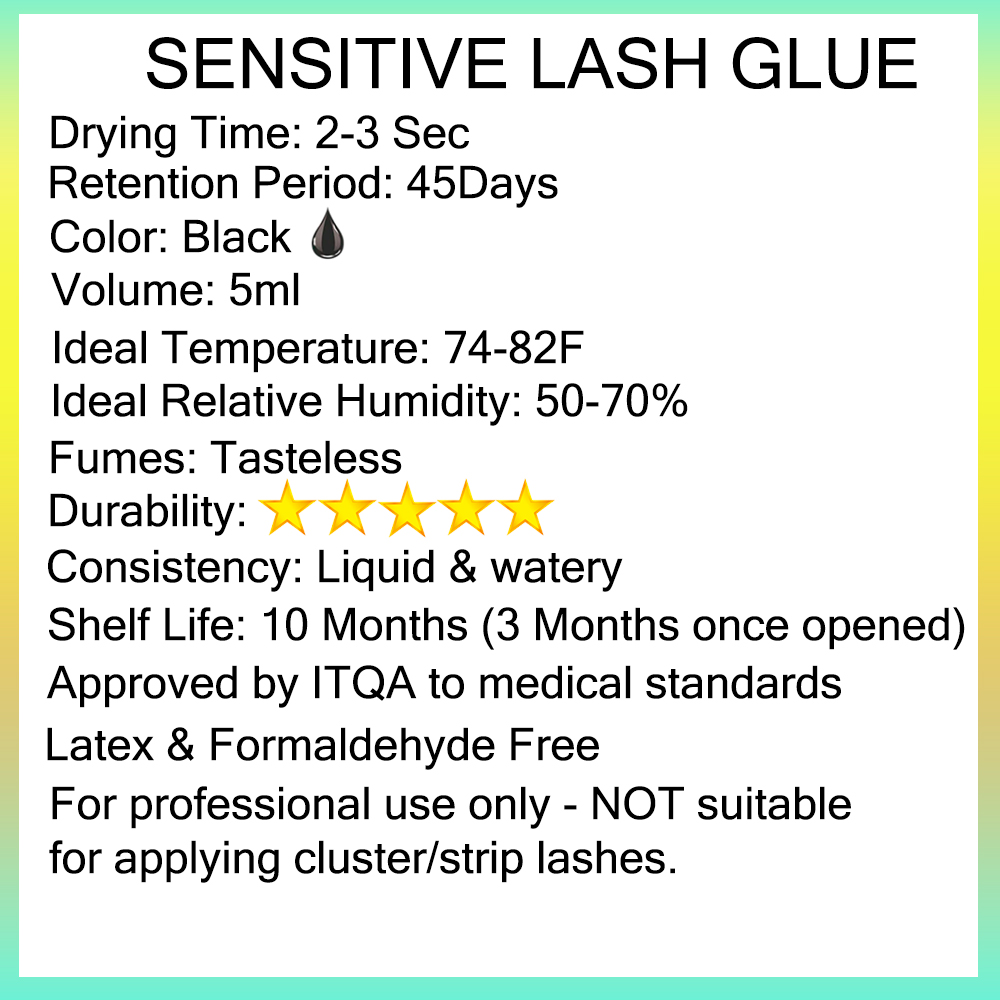 KODIES GEL Sensitive Wimpernkl – Sensitive Lash Glue Bewertung und Preis