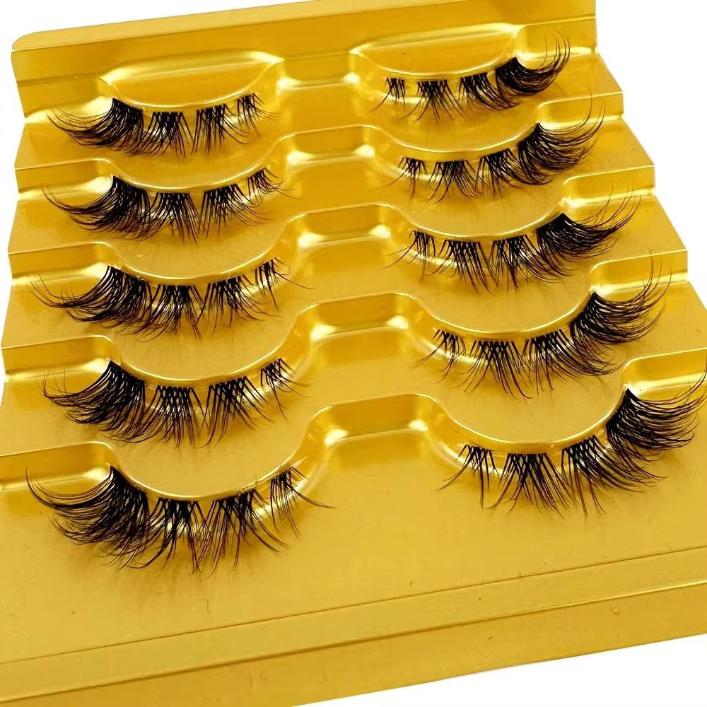 5 Paar Nerz-Wimpern, unsichtba – Eyelash Extension For Big Eyes Bewertung und Preis