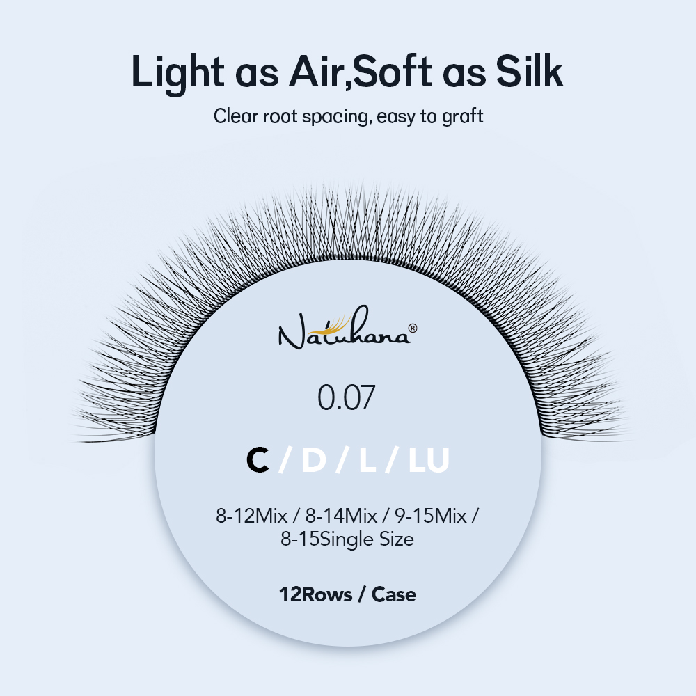 NATUHANA Single Tip 2D YY Lash – Eyelash Extension Yy Bewertung und Preis