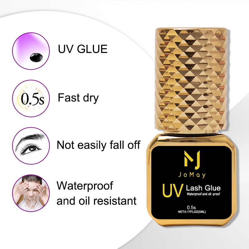 JOMAY Schwarzer UV-Wimpernkleb – Sensitive Lash Glue Bewertung und Preis