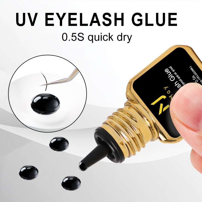 JOMAY Schwarzer UV-Wimpernkleb – Sensitive Lash Glue Bewertung und Preis