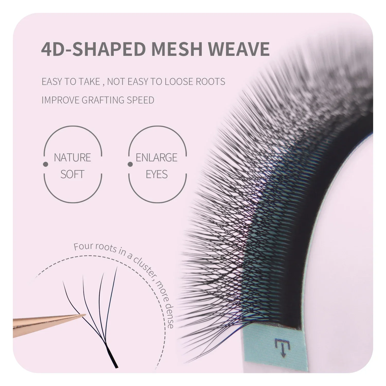 ANNAFRIS Braune W-förmige Wimp – Eyelash Extension Yy Bewertung und Preis