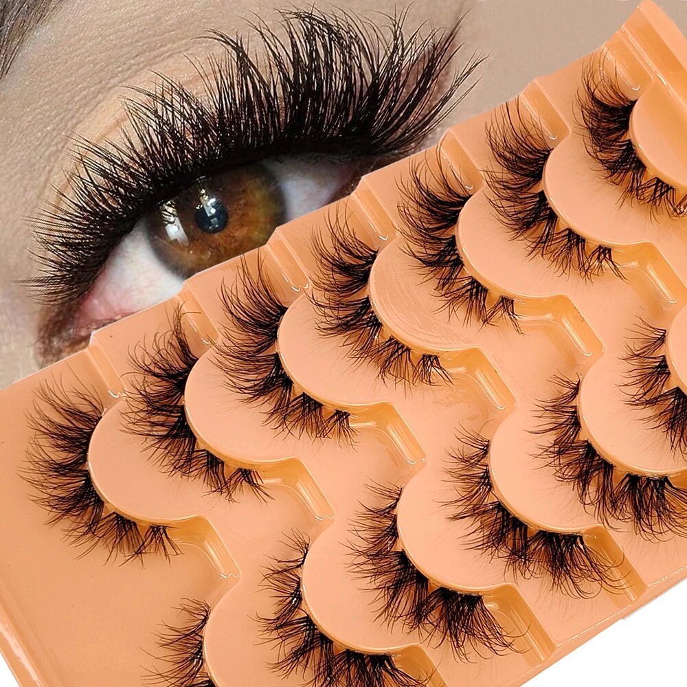 7 Paare Nerz Wimpern unsichtba – Eyelash Extension For Big Eyes Bewertung und Preis