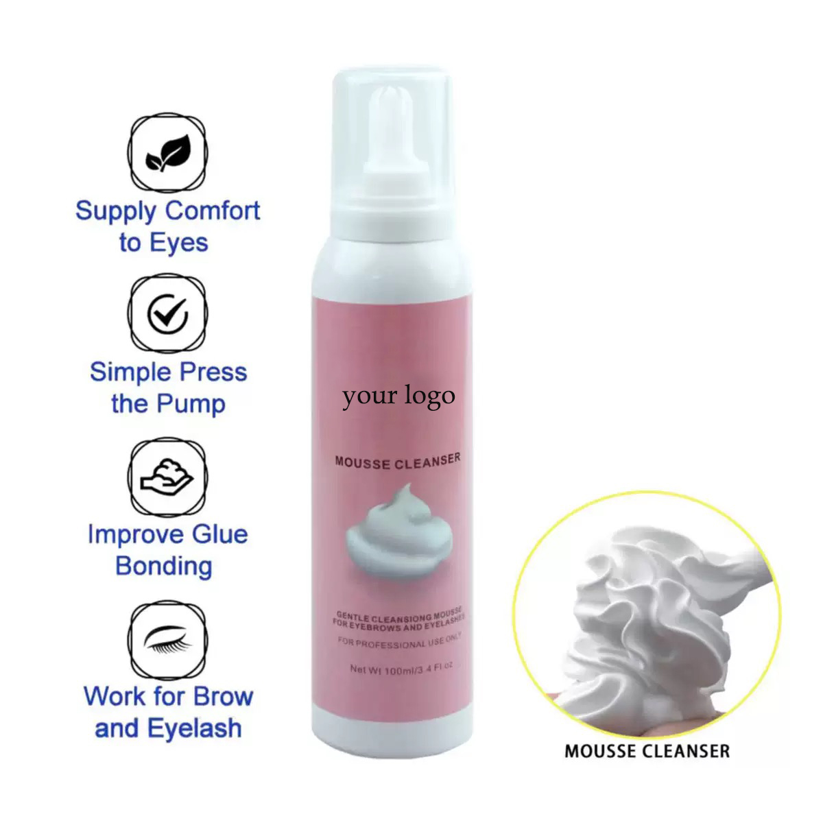 Factory Wholeasle Custom100 ml – Sensitive Lash Glue Bewertung und Preis