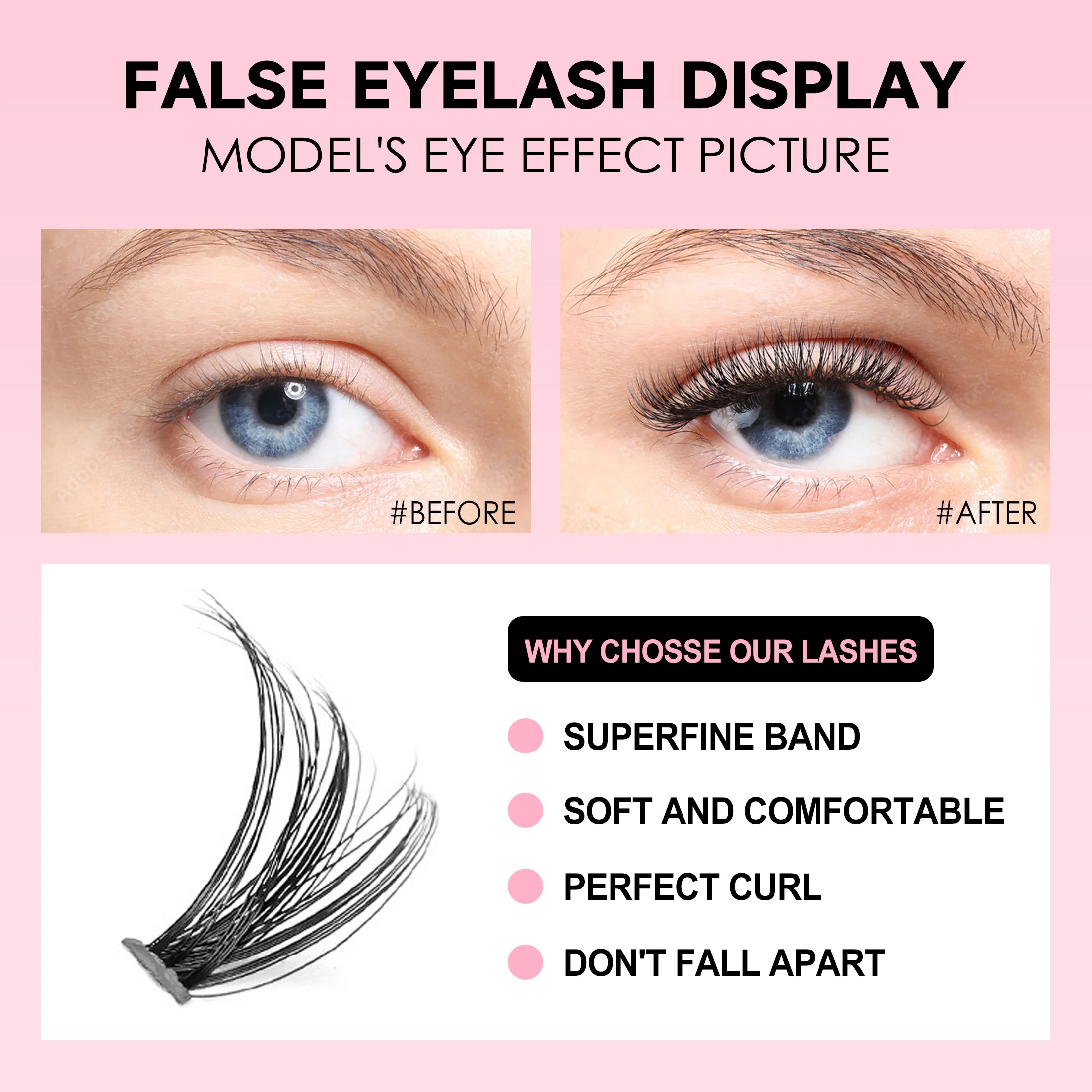 DIY Wimpern Verlängerung skit  – Eyelash Extension Double Lash Bewertung und Preis