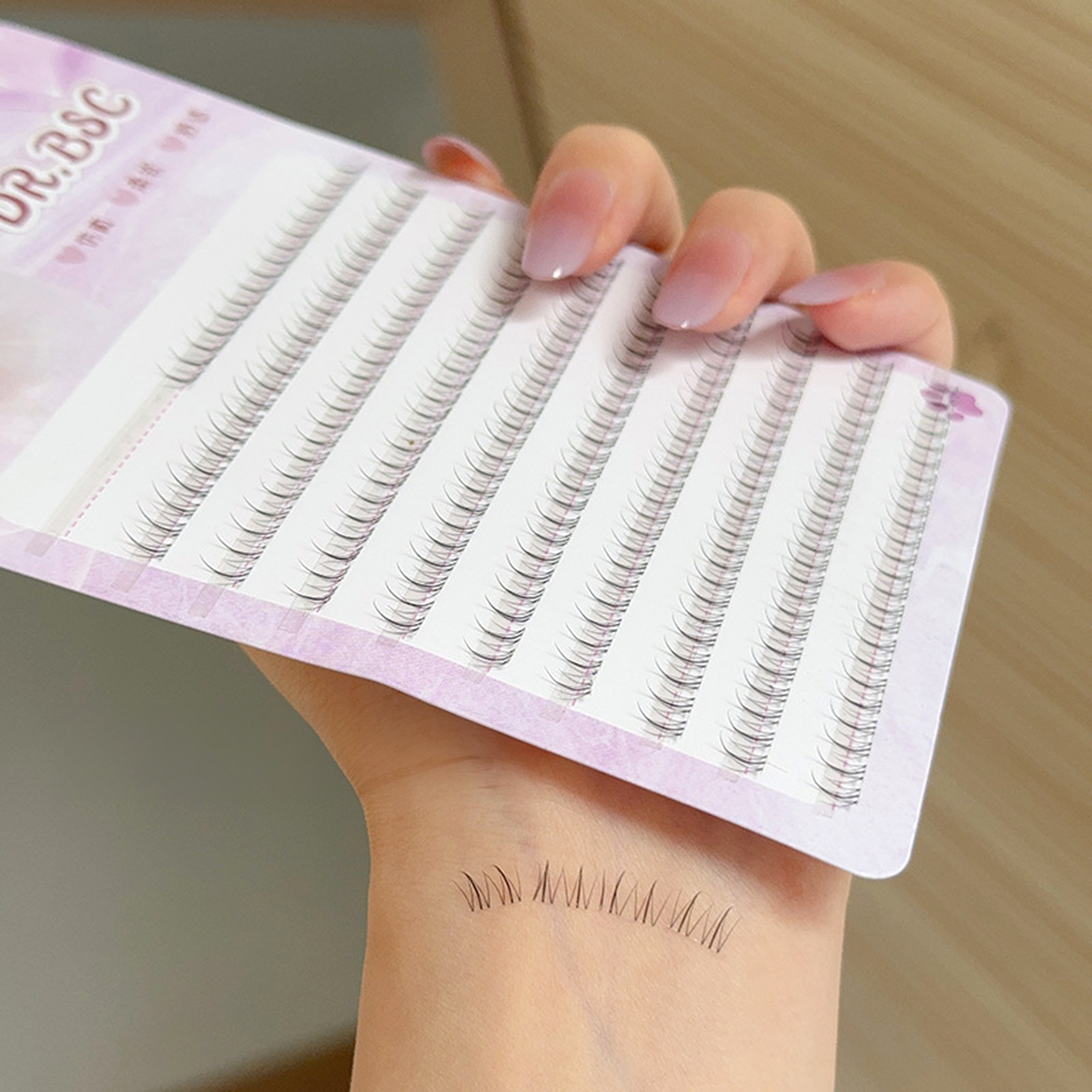 Falsche Wimpern mit dünnem Ban – Eyelash Extension Korean Style Bewertung und Preis